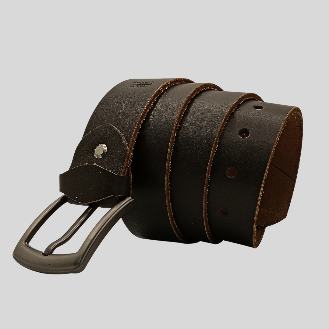 Rugged Classic Brown Leather Belt (DLB-02)